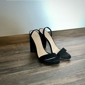Wild Diva black heels size 7